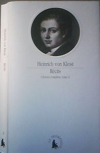 Récits (Œuvres Complètes, Tome II)