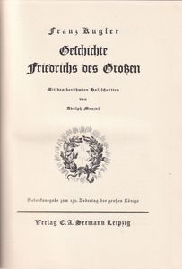 Geschichte Friedrichs des Großen