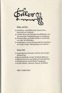 Ritter, Tod und Teufel - Gilles de Rais oder die Magie des Bösen
