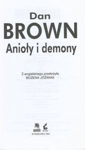 Anioły i Demony