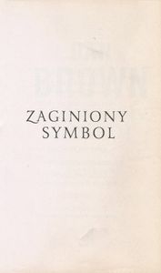 Zaginiony Symbol