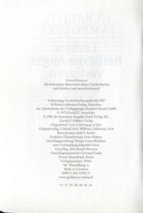 Lieben heißt die Angst verlieren