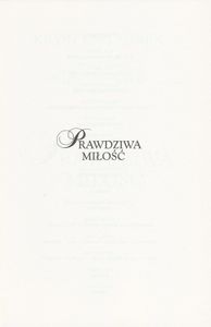 Prawdziwa Miłość