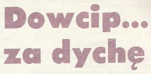 Dowcip za Dychę