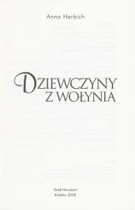 Dziewczyny z Wołynia