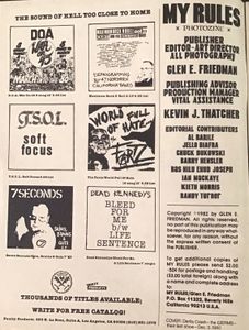 My Rules Photozine