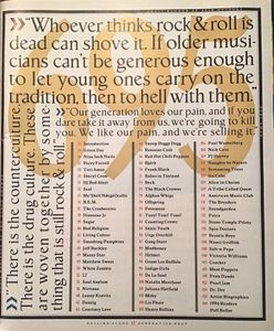 The Future of Rock Rolling Stone Generation Next COLLECTORS’ ISSUE