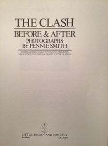 THE CLASH BEFORE & AFTER