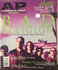 ALTERNATIVE PRESS BAD RELIGION How Could Success Be Any Worse?