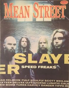 MEAN STREET VOLUME VIII ISSUE 11 MAY 1998 SLAYER SPEED FREAKS