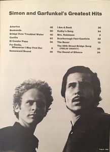 SIMON AND GARFUNKEL’S GREATEST HITS