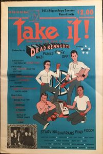 take it: re-thinking the issue at hand NAZI PUNKS FUCK OFF