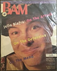 BAM AUGUST 12, 1994 #439 Jello Biafra: On The Attack On The Defensive On The Mend