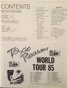 Hard Times Vol. 1...No. 7 JUNE/JULY 1985 DEAD KENNEDYS FALSE PROPHETS IAN MacKAYE