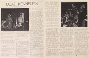 Hard Times Vol. 1...No. 7 JUNE/JULY 1985 DEAD KENNEDYS FALSE PROPHETS IAN MacKAYE