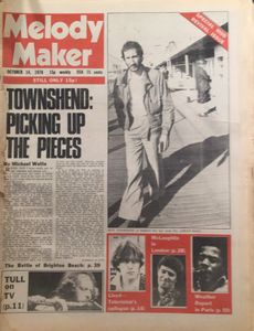 Melody Maker OCTOBER 14, 1978