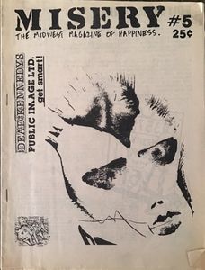 MISERY #5 THE MIDWEST MAGAZINE OF HAPPINESS.