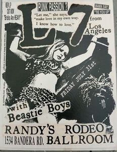 L7 / Beastie Boys at Randy's Rodeo