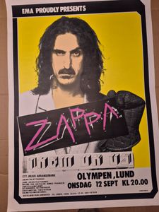 Frank Zappa Oylmpen Lund Sweden