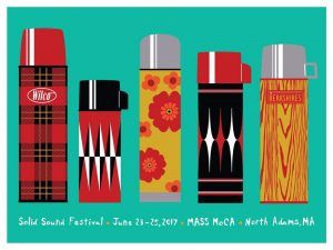 Solid Sound 2017 Thermos Posters