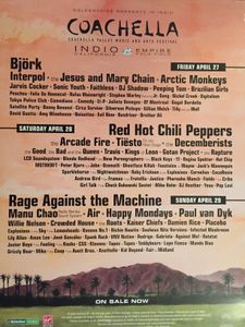 Coachella 2007 - Admat Lineup