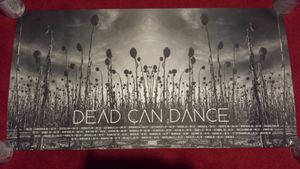 Dead Can Dance - Anastasis World Tour Poster 2012