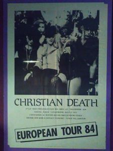 Christian Death - European Tour 84
