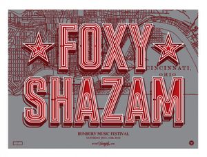 Foxy Shazam - Bunbury Music Festival 2014 - Cincinnati, OH