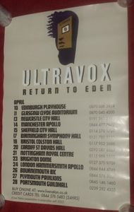 Ultravox - Return To Eden Tour