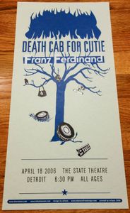 Death Cab For Cutie 2006 Detroit, MI