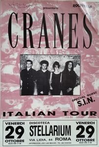 CRANES - ROMA STELLARIUM 29 OCTOBER 1993 Live concert