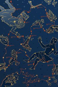 Future Islands Fall 2017 US Constellation Tour Poster #1