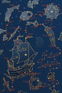 Future Islands Fall 2017 EU Constellation Tour Poster