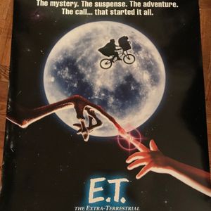 E.T. 20th Anniversary Double-Sided Theatrical Poster