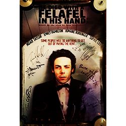 He Died With A Felafel In His Hand (Signed Movie Poster)