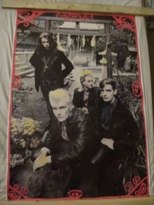 The Cult 1985 tour poster