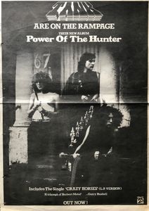 Tank Are On The Rampage - Their New Album "Power Of The Hunter"