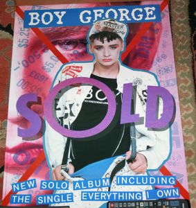 Boy George Sold Promo Poster