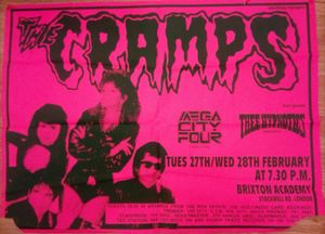Cramps Brixton Academy 1990
