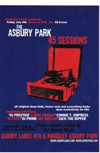 Fleamarket Funk Present: Friday July 6th The Asbury Park 45 Sessions