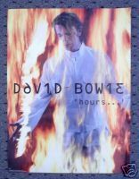 David Bowie Hours New 1999 Promo Poster