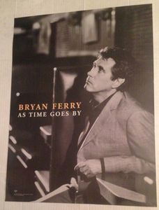Bryan Ferry As Time Goes By New 1999 Promo Poster