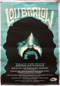 Lou Barlow-'Brace The Wave' Australian Tour 2016