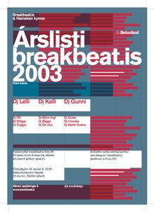 Árslisti Breakbeat.is @ Kapital 23.01.2004