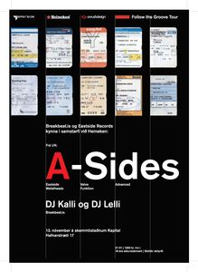 A-Sides. Breakbeat.is @ Kapital 13.11.2003