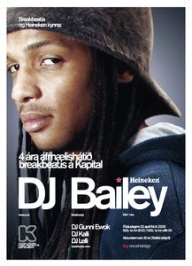 DJ Bailey. Breakbeat.is @ Kapital 23.04.2004
