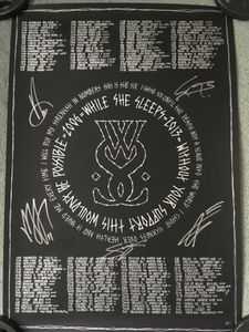 While She Sleeps - This Is The Six Tour Signed Screen Print