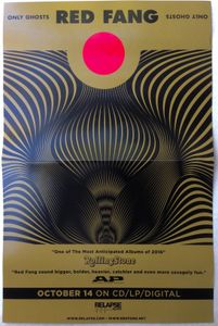 Red Fang / The Album Leaf Relapse Records promo poster