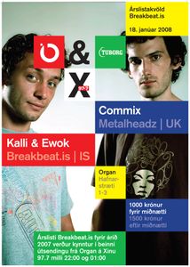 Commix @ Árslistakvöld Breakbeat.is Organ