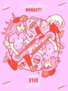Courtney Barnett & Kurt Vile With The Sea Lice- Dallas - 2017